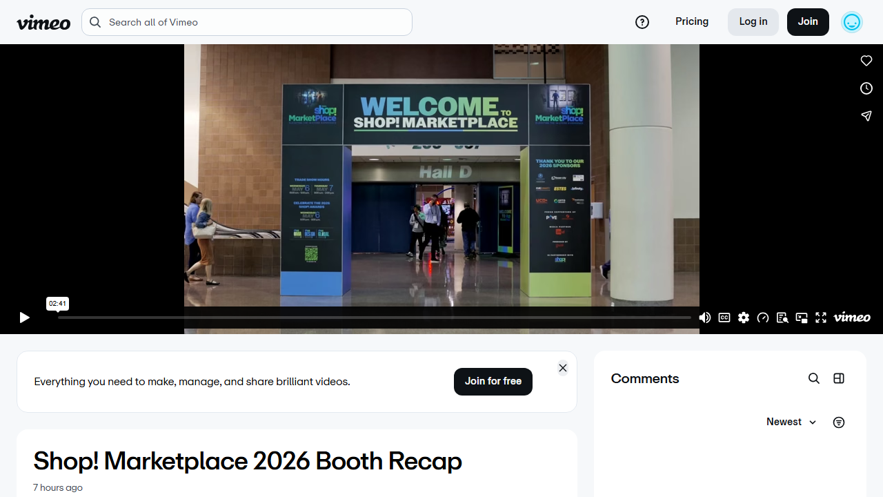 Vimeo Video Screenshot